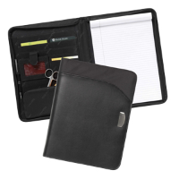 Toucan A4 Zipped Leather Conference Folder