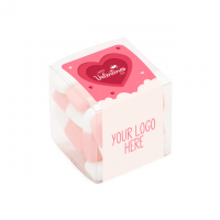 Valentines - Clear Cube - Squashies