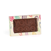 Eco Range - Eco Window Box - Vegan Dark Chocolate - 3D Branding