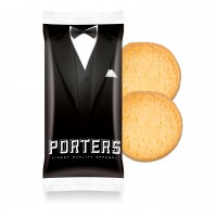 Paper Flow Bag - Mini Shortbread Biscuits - x2