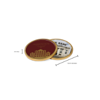 Chocolate Medallion - 125mm