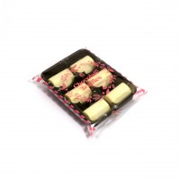 Winter Collection - Flow Wrapped Tray - White Raspberry - x6 - Chocolate Truffles