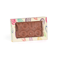 Eco Range - Eco Window Box - Milk Chocolate³ - 3D Branding