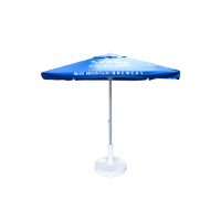 2m Square Aluminium Eco Parasol