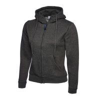 Ladies Classic Full Zip Hooded Sweatshirt