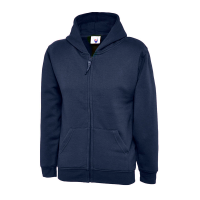 Childrens Classic Full Zip Hooded Sweatshirt