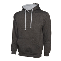 Contrast Hooded Sweatshirt 