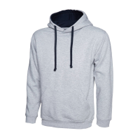 Contrast Hooded Sweatshirt 