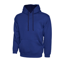 Contrast Hooded Sweatshirt 