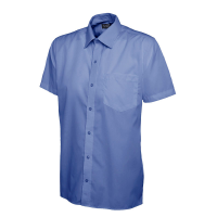 Mens Poplin Half Sleeve Shirt