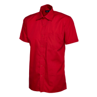 Mens Poplin Half Sleeve Shirt