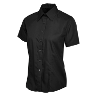 Ladies Poplin Half Sleeve Shirt