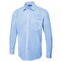 Men's Long Sleeve Poplin Shirt