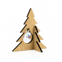 Bamboo Flat Pack Star Tree Ornament