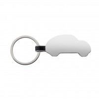 RCS recycled zinc alloy car keyring