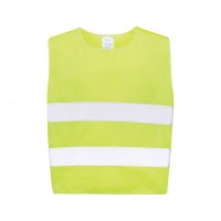 GRS recycled PET high-visibility safety vest 3-6 years