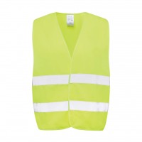 GRS recycled PET high-visibility safety vest