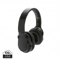 RCS recycled plastic Elite Foldable wireless headphone