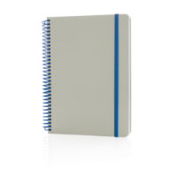 Deluxe A5 notebook with spiral ring