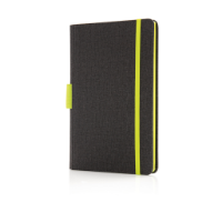 Deluxe A5 notebook with pen holder