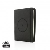Air 5W RPET wireless charging notebook cover A5