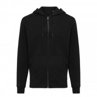 Iqoniq Abisko recycled cotton zip through hoodie