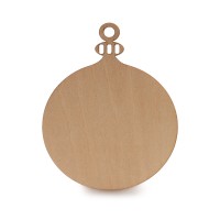 Wooden Christmas Bauble 