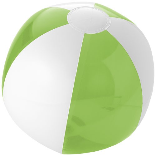 Bondi solid and transparent beach ball in yellow-and-white-solid
