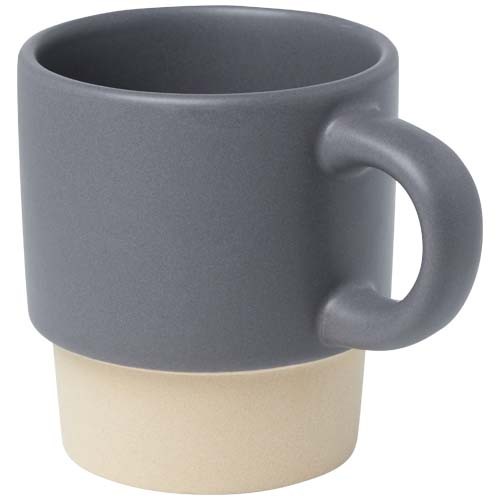 Olympia 130 ml stackable expresso cup with clay bottom in 