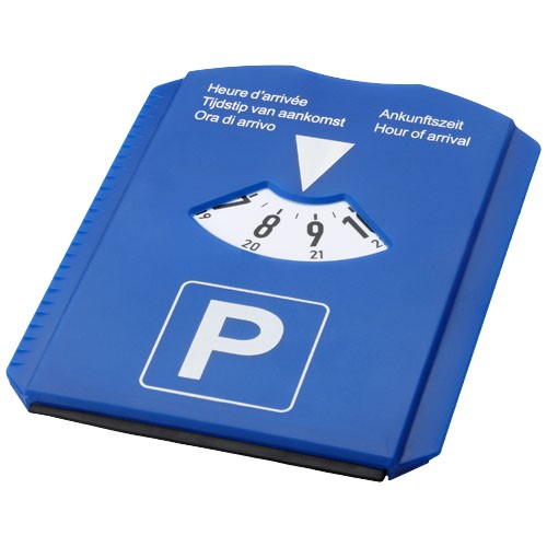 Spot 5-in-1 parking disc in blue