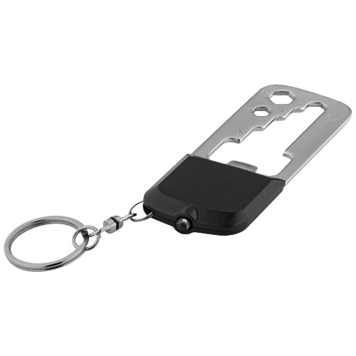 Octa 8-function keychain tool and LED light
