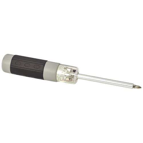 All-in-one screwdriver with flashlight