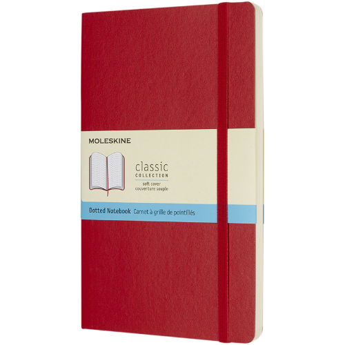 Classic L soft cover notebook - dotted