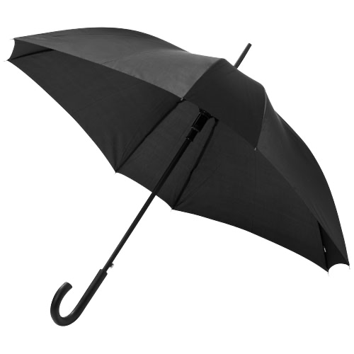 Neki 23.5'' square-shaped auto open umbrella in white-solid