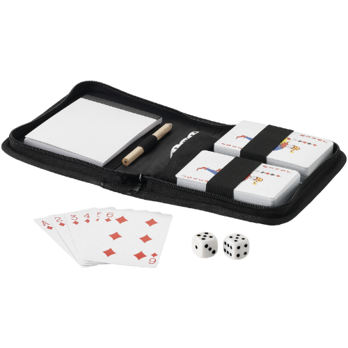 Tronx 2-piece playing cards set in pouch in 