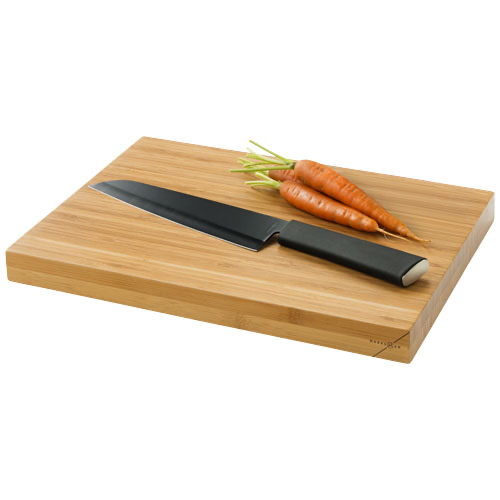 Element cutting board and chef's knife in 
