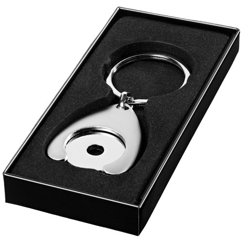 Trolley coin holder keychain in 