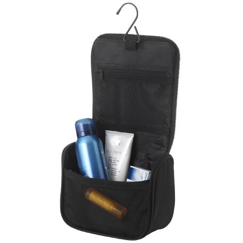 Suite compact toiletry bag with hook in 