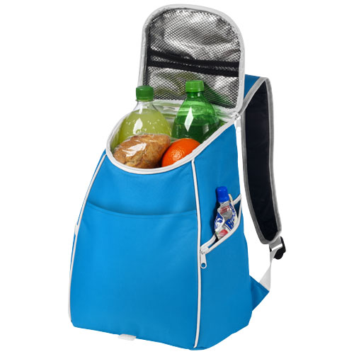 Reykjavik cooler backpack in aqua-blue