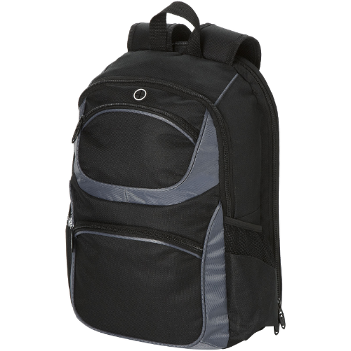 Continental 15.4'' laptop backpack in black-solid