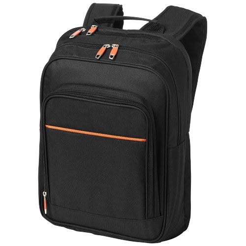 Harlem 14'' laptop backpack in black-solid