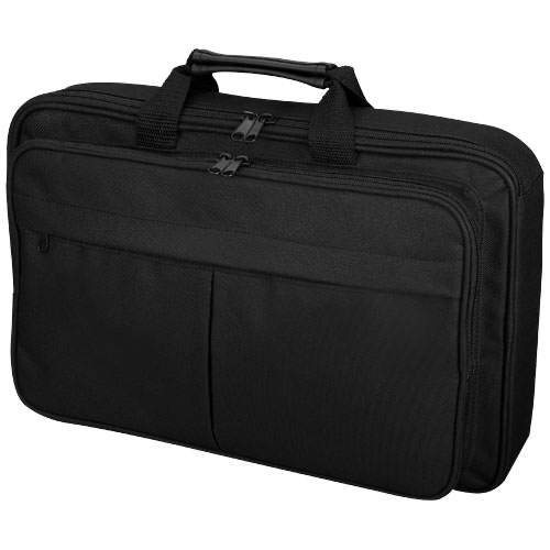 Wichita 15.6'' laptop backpack in black-solid