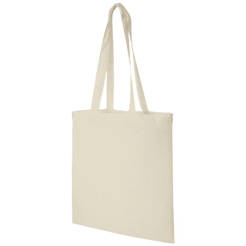 Madras 140 g/m² cotton tote bag 7L in Yellow
