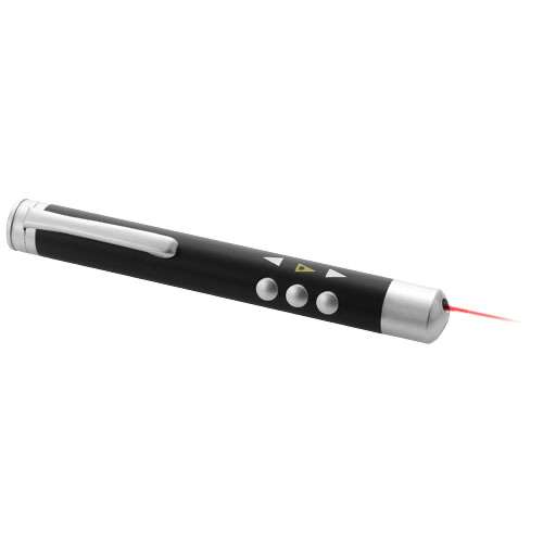Basov laser presenter in black-solid-and-silver