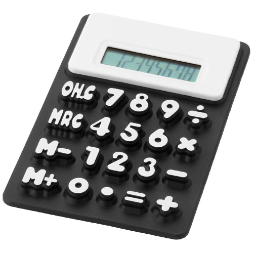 Splitz flexible calculator in white-solid
