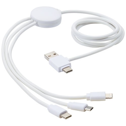Pure 5-in-1 charging cable with antibacterial additive in 