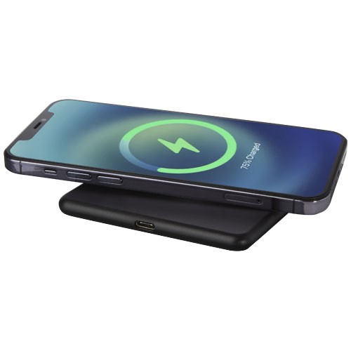 Loop 10W recycled plastic wireless charging pad in 