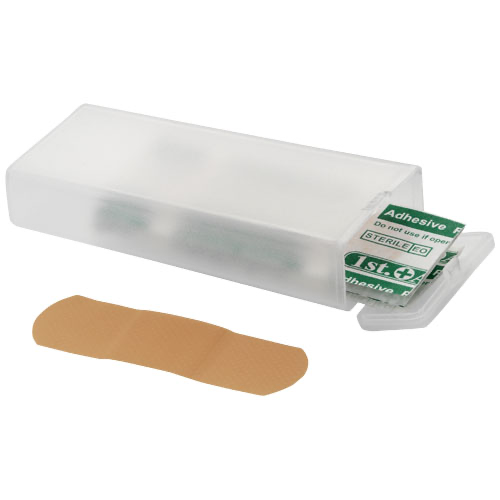 Winnipeg 5-piece transparent plaster box in white-solid