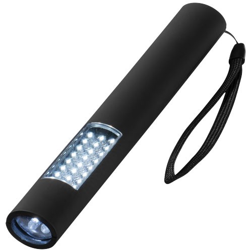 Lutz 28-LED magnetic torch light in black-solid