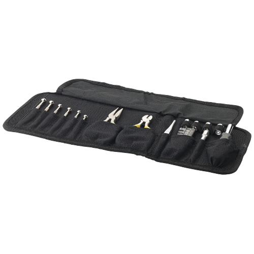 Remy 25-piece easy-carry tool set in silver